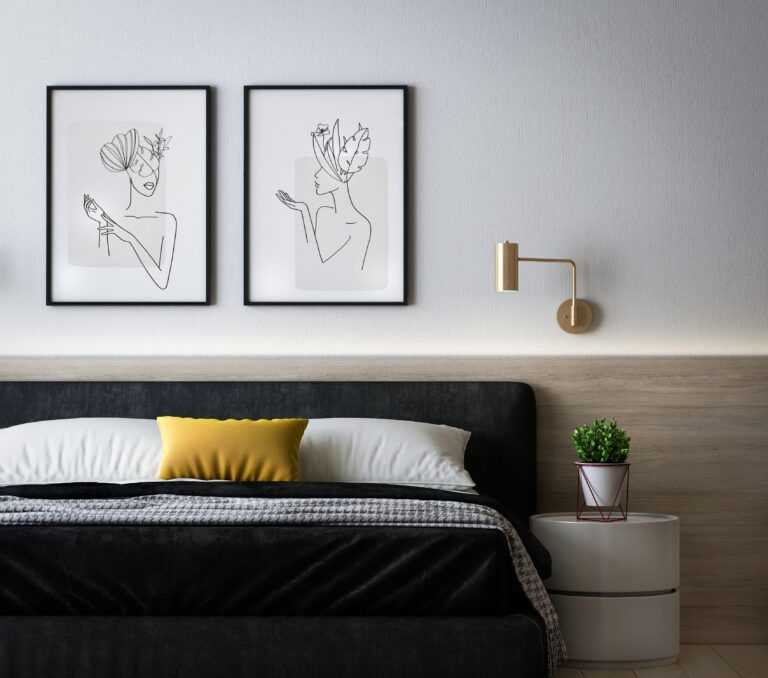 decoración de una habitación Lumasa