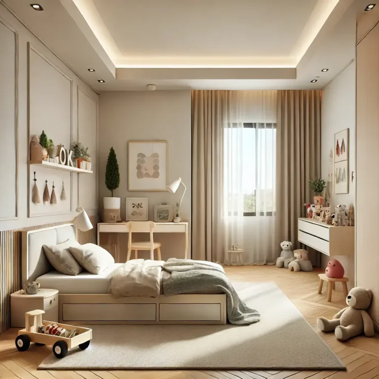 Dormitorio infantil con cama convertible y diseño pensado para crecer con los niños